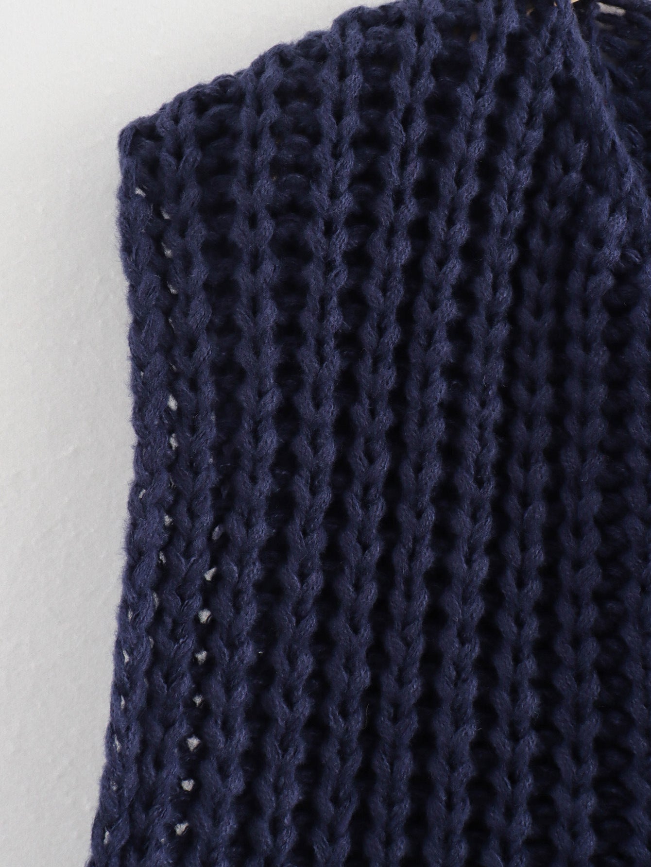 Cardigan Epais en Maille Décontractée