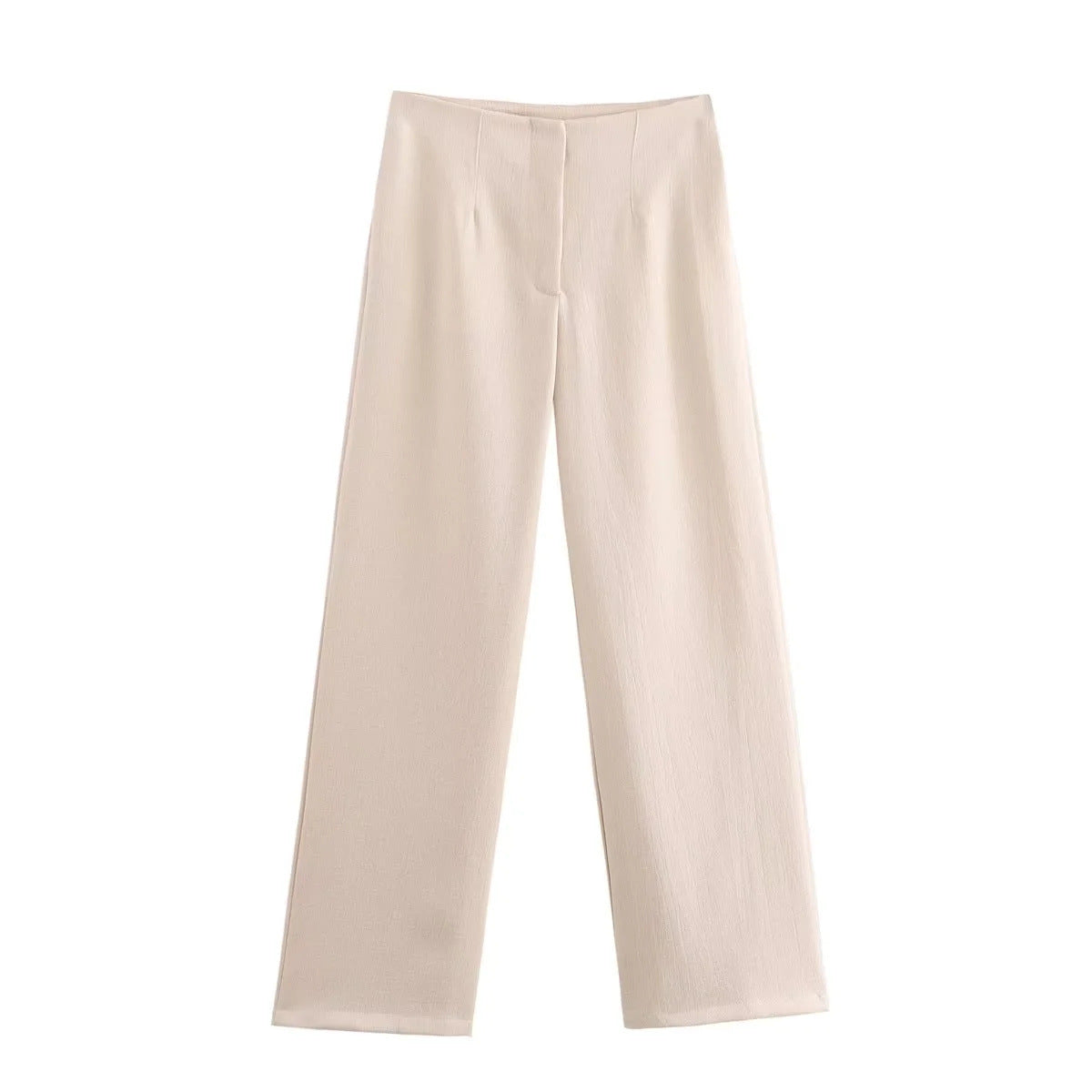 Ensemble haut épaules dénudées fendu et pantalon large