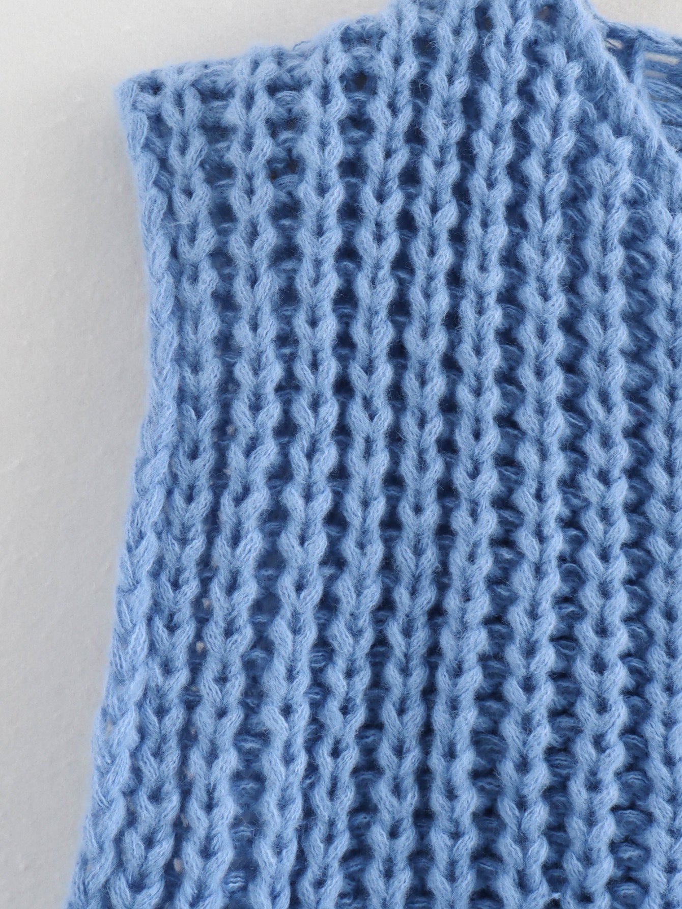 Cardigan Epais en Maille Décontractée